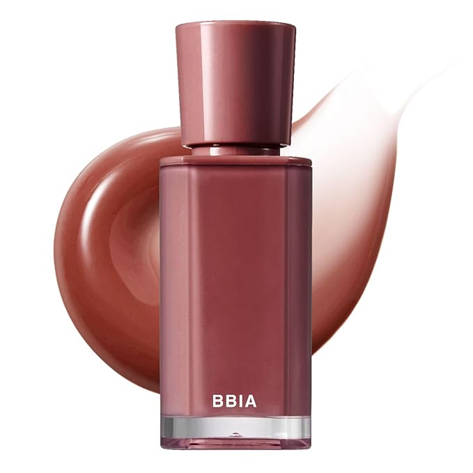 BBIA Glow Tint – Lip Plumping Volumizing Glossy & Glowy Lip Stain Naturally Moisturizing Comfortable Texture Lightweight Long-Lasting Vivid Color Non-Sticky Korean Makeup (12 COCO, Pack of 1)