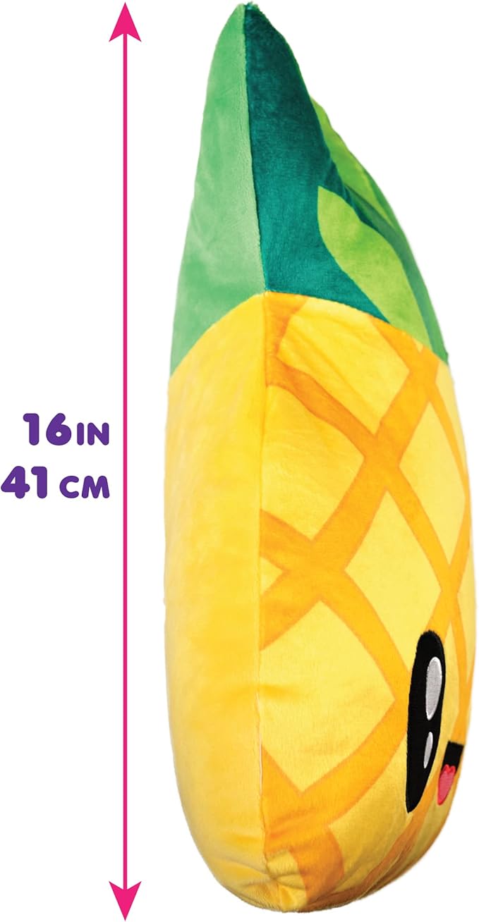 Scentco Pineapple Smillows - Scented Stuffed Plush Accent Throw Pillow, Room Decor, Gift for Kids