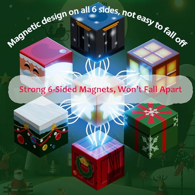 Magnetic Building Blocks 150 PCS, STEM Toys for Kids Ages 3-10, Educational Construction Set with Colorful Storage Box, Creative Learning Toys for Boys & Girls