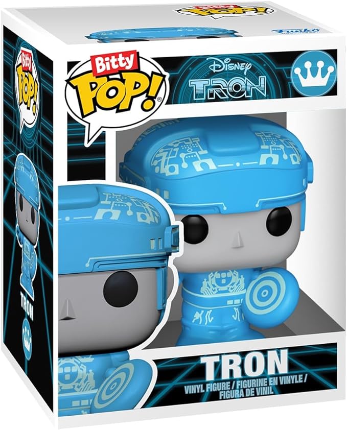 Funko Pop Bitty Arcade: Tron - Collectable Vinyl Figure - Gift Idea - Official Merchandise - Toys for Kids & Adults - Video Games Fans - Model Figure for Collectors