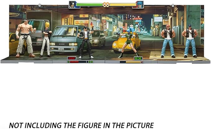 JOYTOY SNK 1/18 Action Figure Background Display Base, KOF '98UM - Stage Base-Japan Street 15.74",Collection Model Accessories,Birthday Gifts Toys for Kids Age15+ JT01734,Pre Order