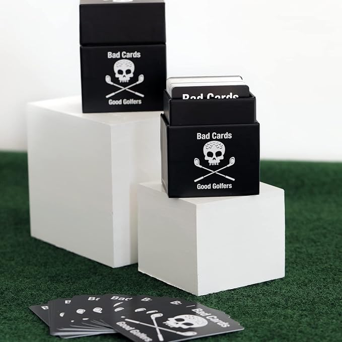 | Interactive Golf Card Game | More Fun and Exciting | Intensify Golf Game with Friends for Good and Bad Golfers | 107 Playing Cards