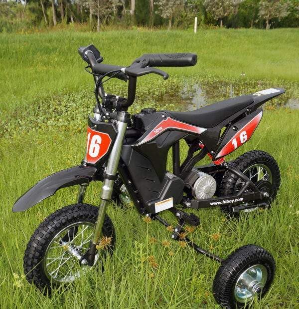 Hardline Products USA Training Wheels for Hiboy DK1 – Evercross EV12m – Isinwheel A12 & A14 – ENYOPRO – Elemara – Aosom – Tcaraiwen – Ecoleap – Hovermax H12M – Jetson Fort Electric Dirtbikes