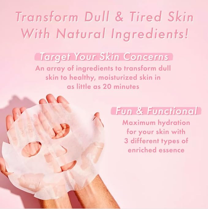 TONYMOLY Super Food Mask Bowl - Antioxidant Korean Face Sheet Mask Set | Packed with superfood extracts rich in antioxidants and vitamins to help revitalize dull, tired-looking skin