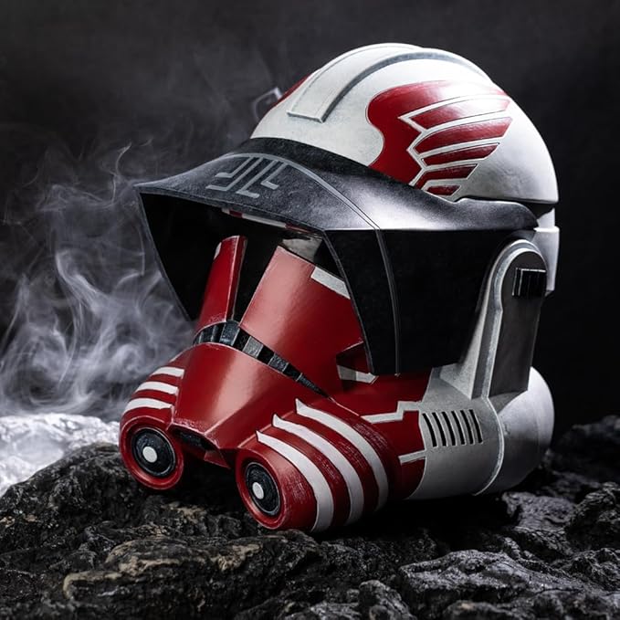 Evere SW Clone Arc Commander Helmet Cosplay Deluxe Halloween Collectible Prop