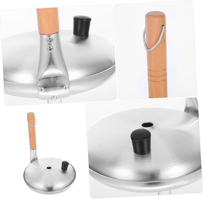 1 Set Pan For Katsudon Oyakodon: Parent Child Pot For Induction Stove - Vertical Handle Japanese Tamagoyaki Omelette Egg Cuisine Skillet Lid Traditional For Gas