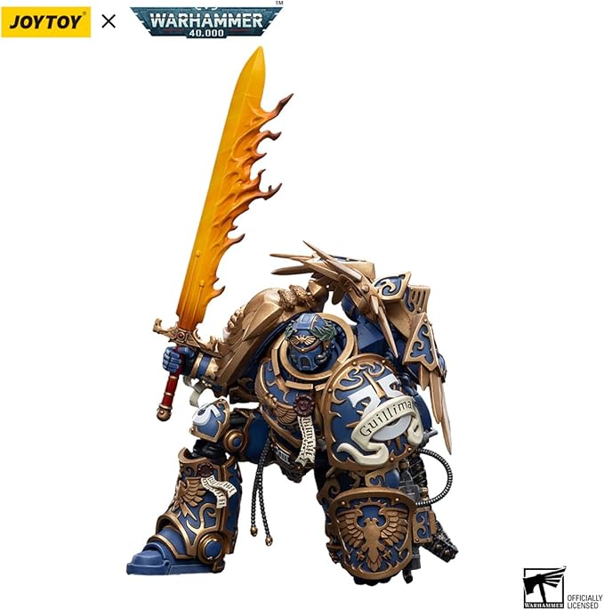 JoyToy Warhammer 40K 1/18 Action Figure Mecha Joy Toy Model Toys Ultramarines Primarch Roboute Guilliman