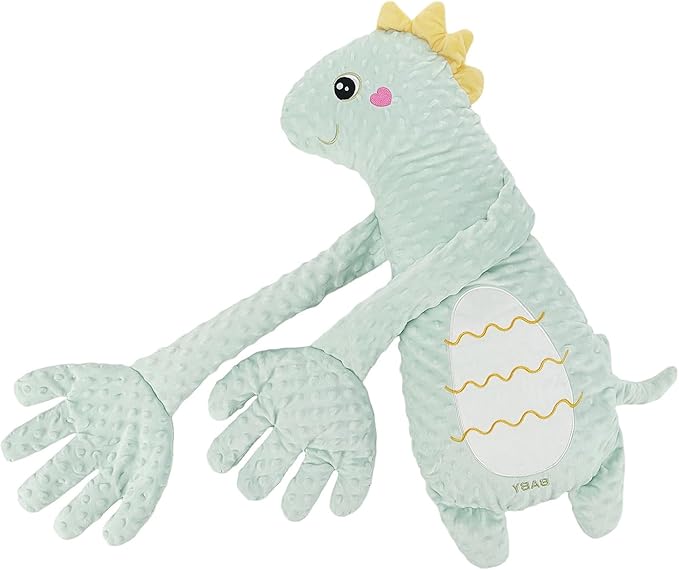 Baby Soothers Toys, Cute Animal Plush Stuffed Doll Toy for Girls Boys, Portable Dinosaur Unicorn Figure Soothing Dolls for Home and Travel (013, OneSize)