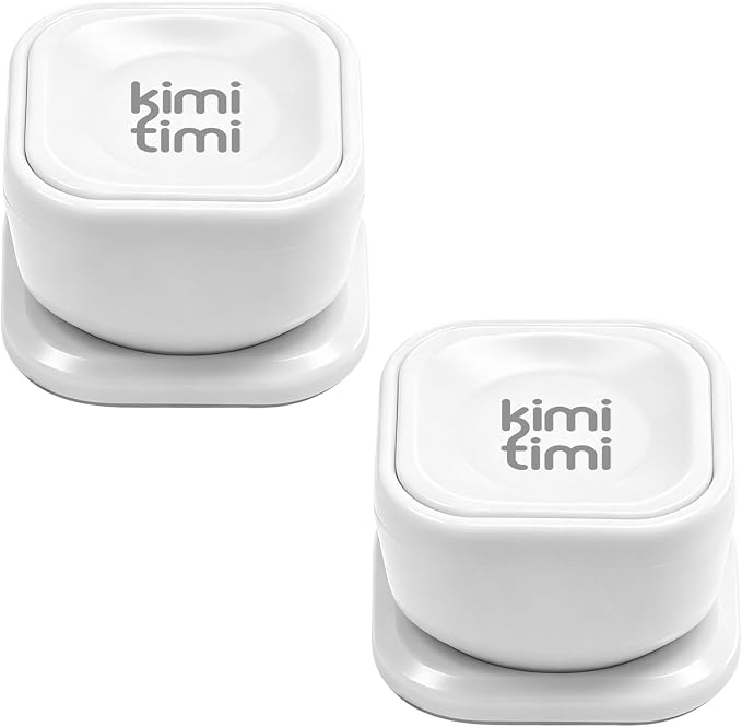 2-Pack Magnetic Cabinet Lock Replacement Keys, Spare Keys for Already Installed Baby Proofing Cabinet Locks-White