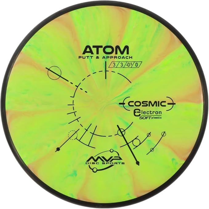 MVP Disc Sports Cosmic Electron Atom Disc Golf Putter (Choose Your Firmness/Colors May Vary)