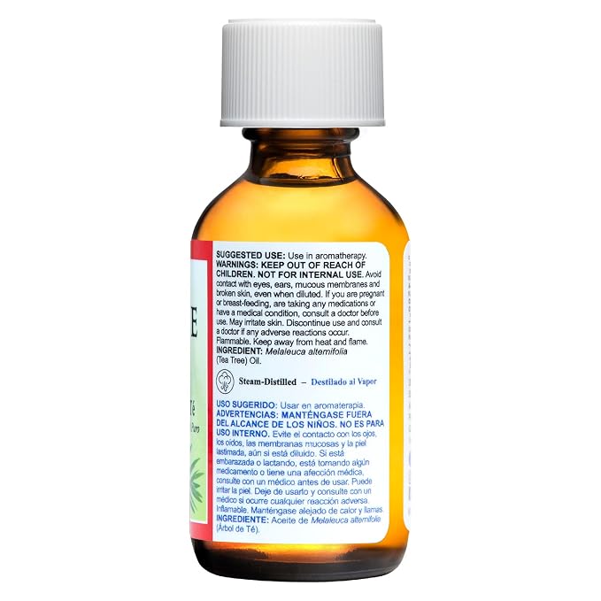 De La Cruz 100% Pure Australian Tea Tree Essential Oil - Steam Distilled for Aromatherapy - 1 FL OZ (3 Bottles)