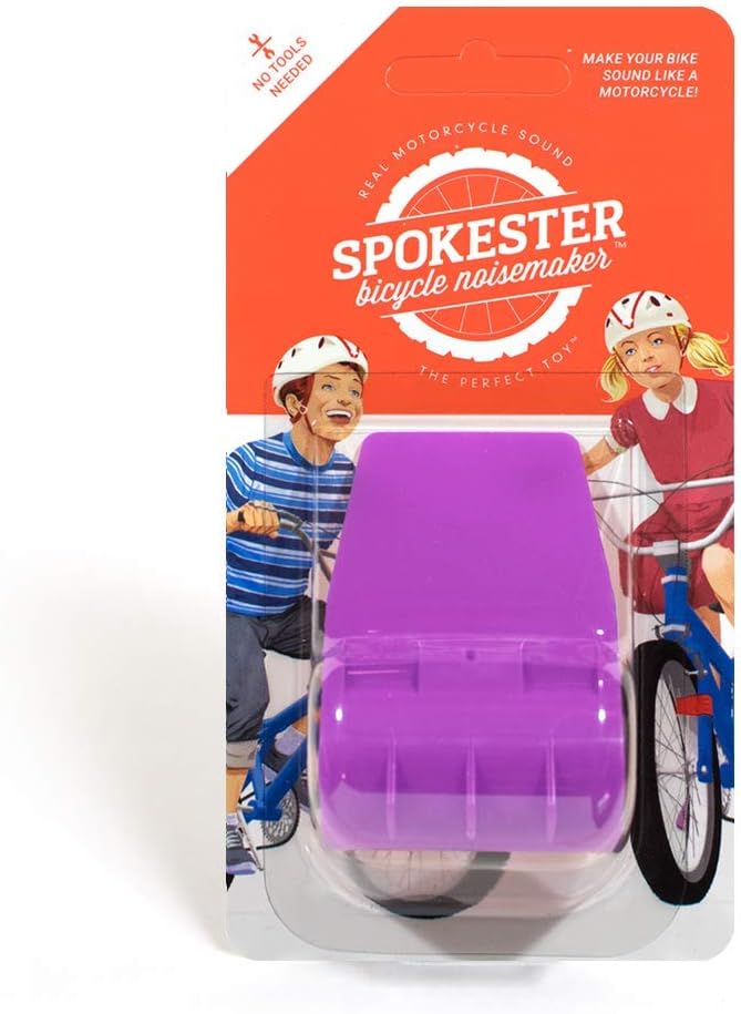 SPOKESTER Bicycle Noise Maker - Makes Your Bike Sound Like a Motorcycle