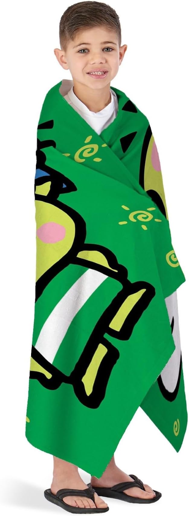 NORTHWEST Hello Kitty Beach Towel 2-Pack – Oversized, Soft, Absorbent, Fast-Drying, Sand-Free Pool Towels Featuring Keroppi, Cinnamoroll & Hello Kitty Designs 30" x 60"