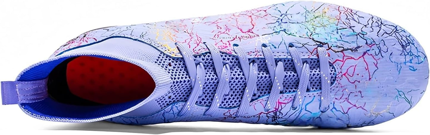Mens Soccer Cleats Womens Indoor Soccer Shoes Wide Baseball Turf Shoes Adult Youth Rugby Shoes Big Boys Small Spikes AG TF Football Boots