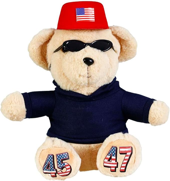 Donald Bear with Red Hat Donald MerchandiseTeddy Bear Donald Gifts Funny Toys