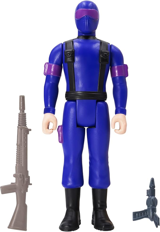 Super7 G.I. Joe Snake Eyes - 3.75" G.I. Joe Action Figure with Accessory Classic Cartoon Collectibles and Retro Toys