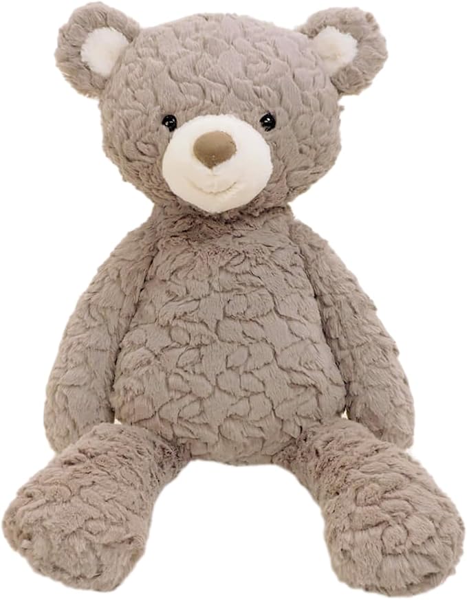 Mary Meyer Putty Bear Large Teddy Bear Soft Toy, Grey