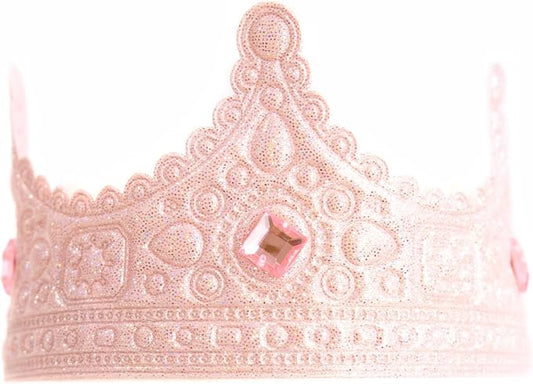 Little Adventures Soft Royal Princess Queen Crown Dress Up Costume Accessory for Kids