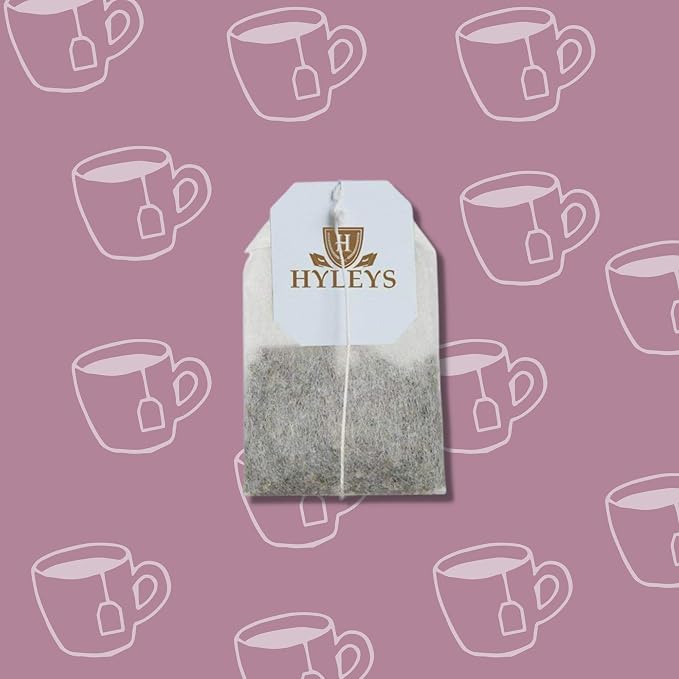HYLEYS Colon Cleanse Tea, Assorted Flavors - 42 Individually Wrapped Herbal Tea Bags - Caffeine Free, Gluten Free