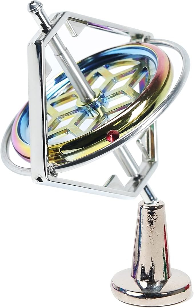 Joytech Precision Gyroscope Kill Time Metal Anti-Gravity Spinner Balance Toy JA23
