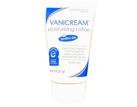Vanicream Moisturizing Lotion | For Sensitive Skin | 2 Ounce (Pack of 12)