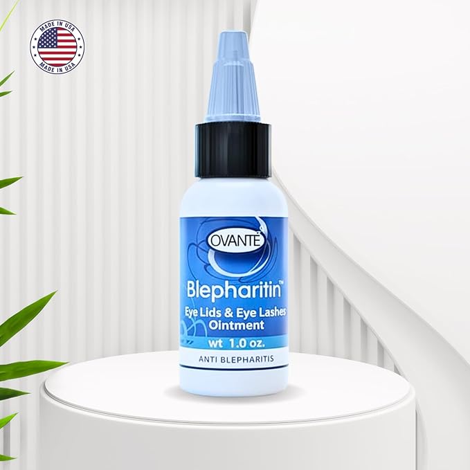Blepharitin - Blepharitis Serum for EyeLids and Eyelashes Prone to Blepharitis, Ocular Rosacea, Demodex 1 OZ