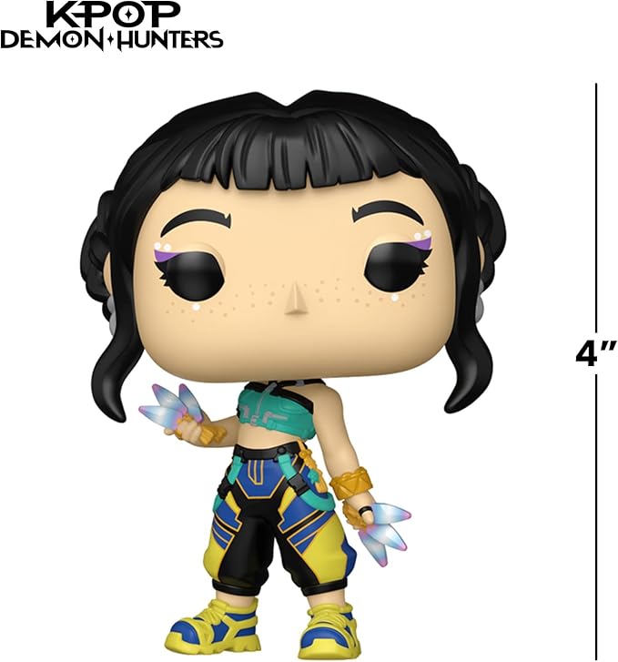 Funko Pop! Animation: Kpop Demon Hunters - Zoey - Collectable Vinyl Figure - Gift Idea - Official Merchandise - Toys for Kids & Adults - TV Fans - Model Figure for Collectors