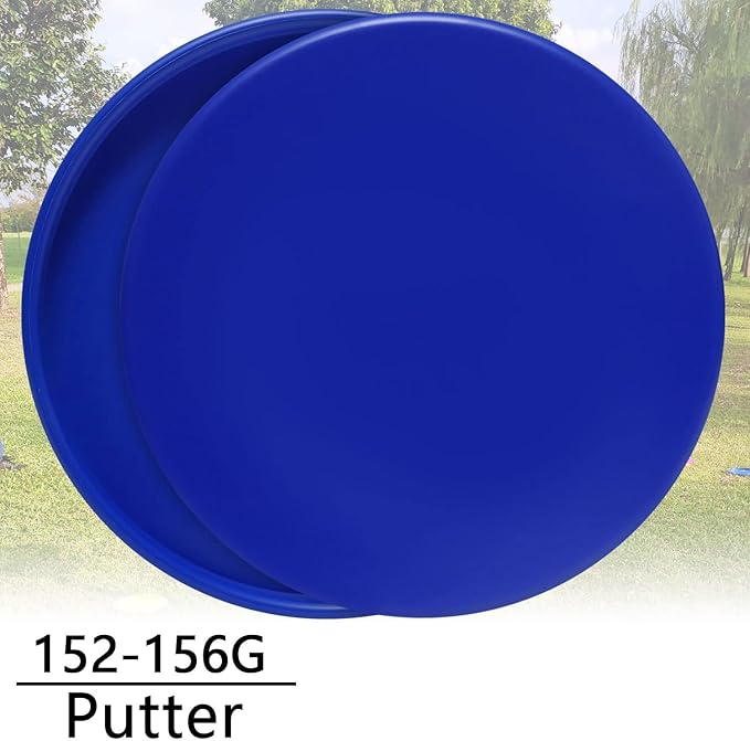 GOOSO Disc Golf Set - Driver, Mid-Range and Putter Discs for Outdoor and Backyard, Comfortable Plastic, 6 Discs Only