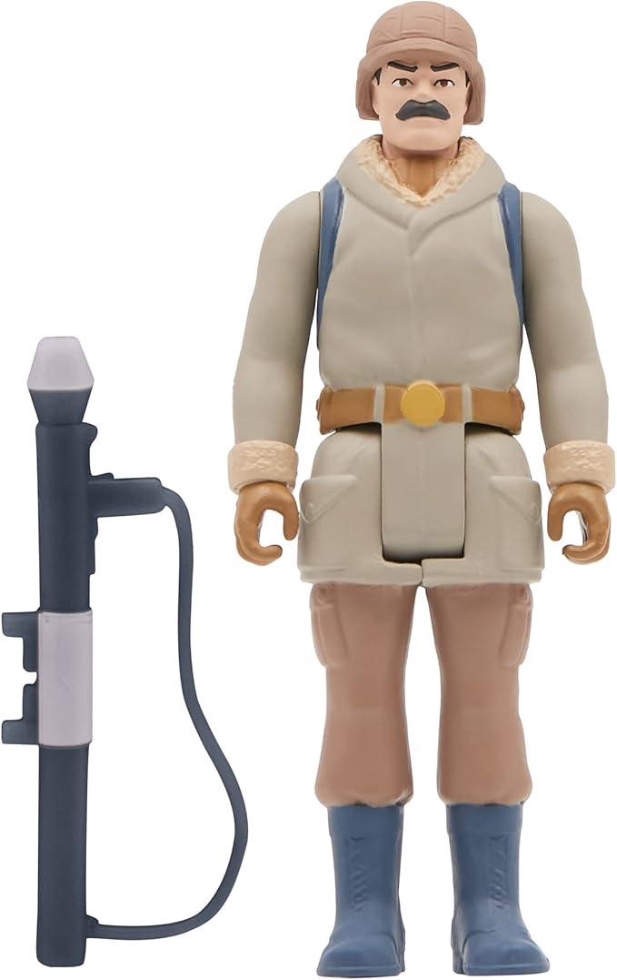 Super7 G.I. Joe Bazooka (Arctic) - 3.75" G.I. Joe Action Figure with Accessories Classic Cartoon Collectibles and Retro Toys