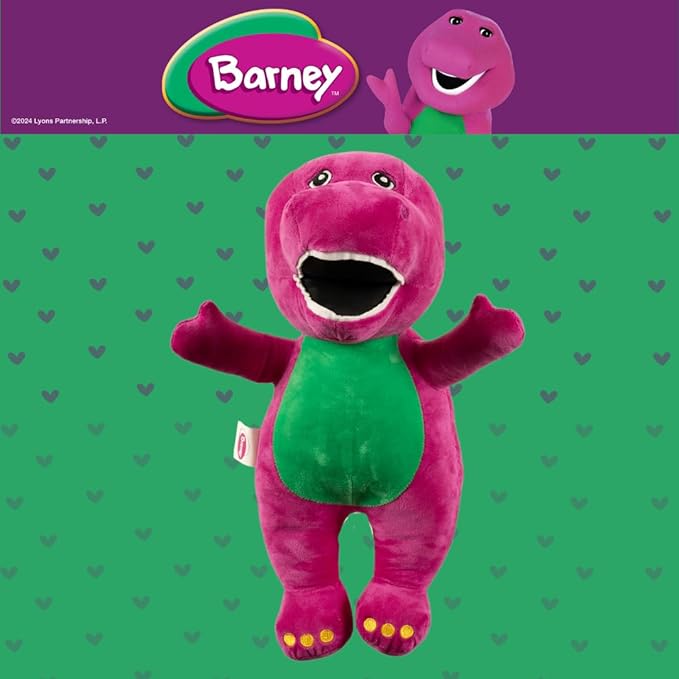 Collectibles Barney Classic Bedding Super Soft Cozy Decorative Pillow, (Officially Licensed Product) By Franco