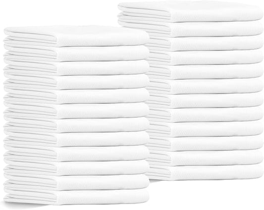 24 Pack Cooling Towels Bulk for Neck and Face 40"x12" Ice Cooling Sweat Rags Microfiber Soft Breathable Soft Chilly Towel for Yoga Golf Sport Running