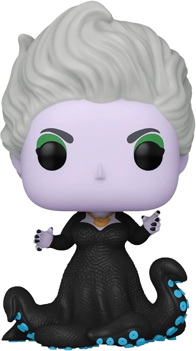 Live Action Little Mermaid Funko Pop with Protector Bundle - Includes Disney: Mermiad: Ursula #1364 Vinyl Figure Blue Salamander Emporium Plastic Case, (BSE-LAU-0523)