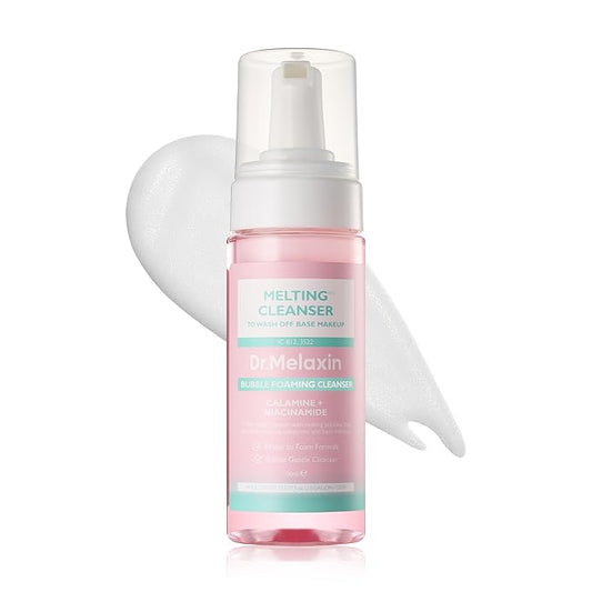 Dr.Melaxin Melting Cleanser - Hypoallergenic Makeup remover with Quick Bubble, Deep Pore Cleansing for all skin type, 150ml