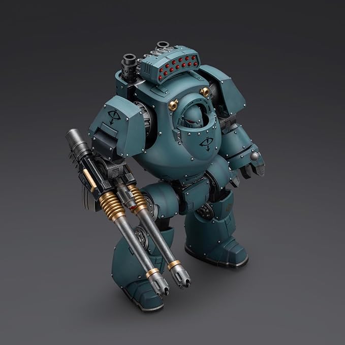 JOYTOY OYTOY Action Figure 1/18 Strife Sons of Horus Contemptor Dreadnought with Gravis Autocannon Collection Model Birthday Gifts 11.81 Inches