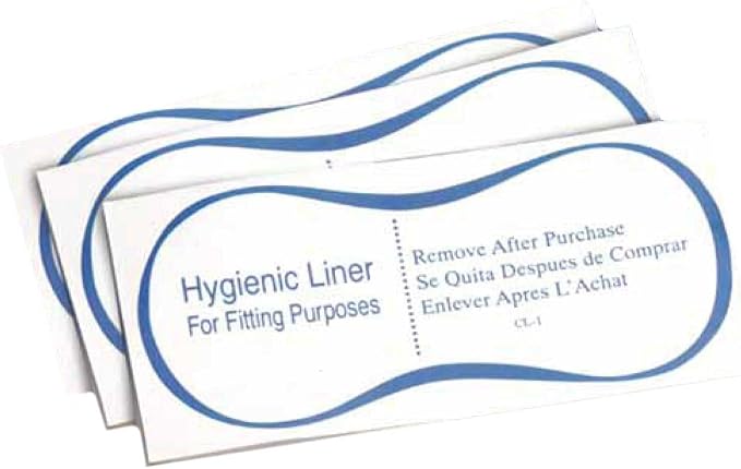 True Fit Protective Hygienic Clear Adhesive Liners Strips Swimwear Bikini Lingerie (50)