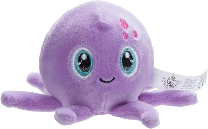The Petting Zoo Purple Octopus Stuffed Animal Plushie, Gifts for Kids, Squishiez Sealife Animal Squeeze Toy, Octopus Plush Toy, 3 inches