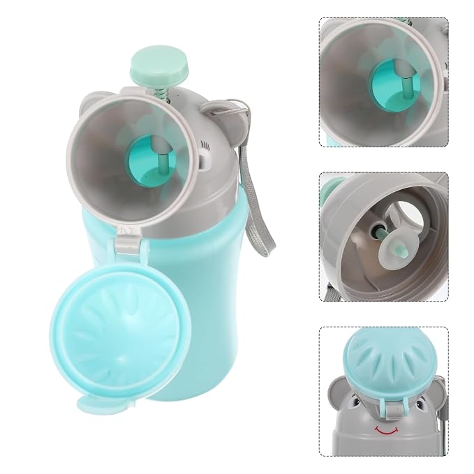 Hemoton Baby Boy Potty Car Urinal Portable Toddler Travel Toilet Leak-Proof Emergency Pee Training Cup for Road Trips Camping Outdoor