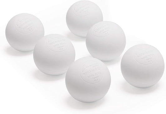 Champion Sports Lacrosse Balls – Official Size SEI Certified, Multi-Color Packs of 3, 6, or 12 for Practice & Games