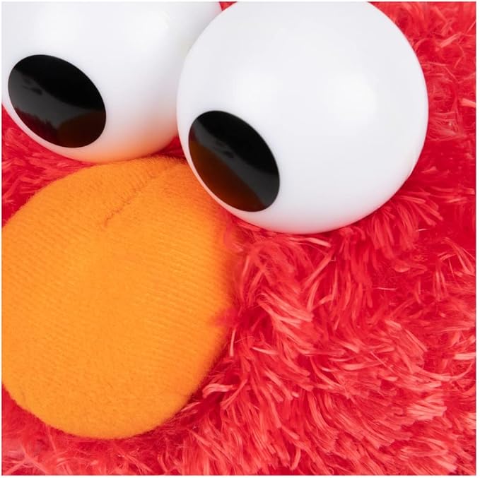 GUND Sesame Street Official Elmo Muppet Plush Hand Puppet, Premium Plush Toy for Ages 1 & Up, Red, 11”