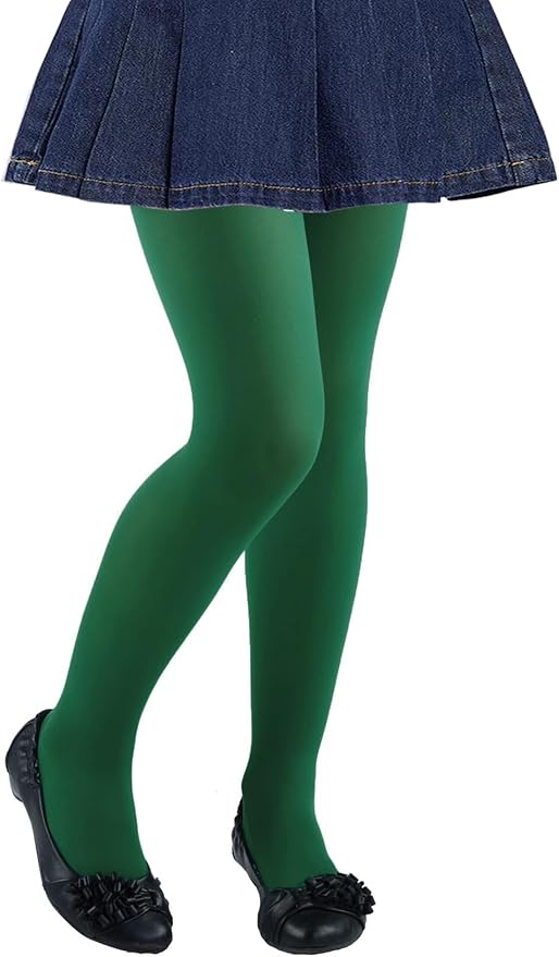 CHUNG Girls Footed Tights Light Weight Stretchy 60D Multi Candy Color Stage Play Costumes 2-12Y