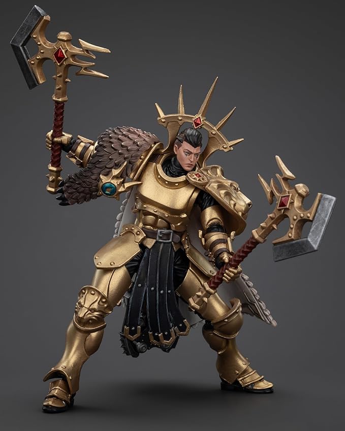 JoyToy 40K Genuine License 1:18 Action Figure,Stormcast Eternals, 4inch Collectible Action Figures Sets