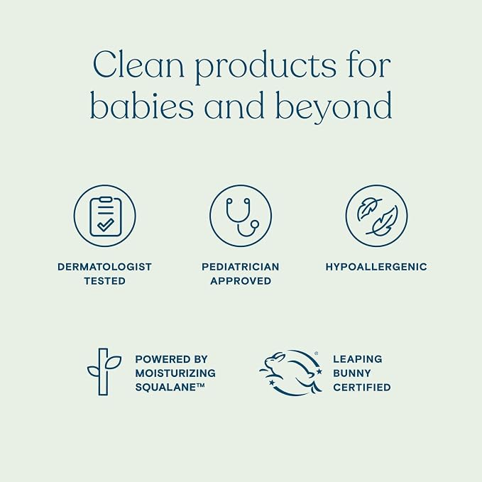 Pipette Baby Lotion, Fragrance Free, Hydration & Natural Moisture of Baby's Delicate Skin, Made with Ceramides and Renewable Plant-Derived Squalane, 5.7 fl oz