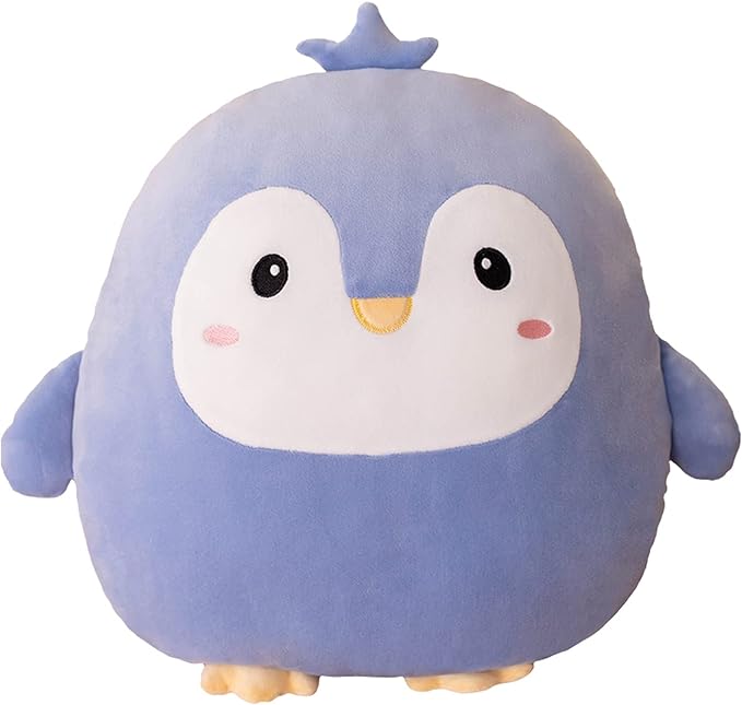 Penguin Plush Pillow, 16 inch Penguin Stuffed Animal Toy Soft Penguin Plushies Throw Pillow Toys Gifts for Room Decor Kids Birthday Valentine