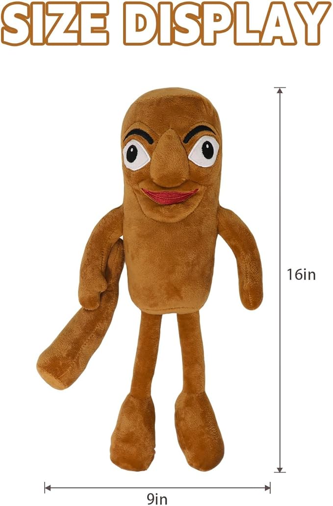Italian Brainrot,Tung Tung Tung Sahur Plushies Toy 16inch for Fans Gift, Soft Stuffed Animal Pillow for Home Kids' Bedroom Decor, Birthday Christmas Choice for Boys Girls(Tung)