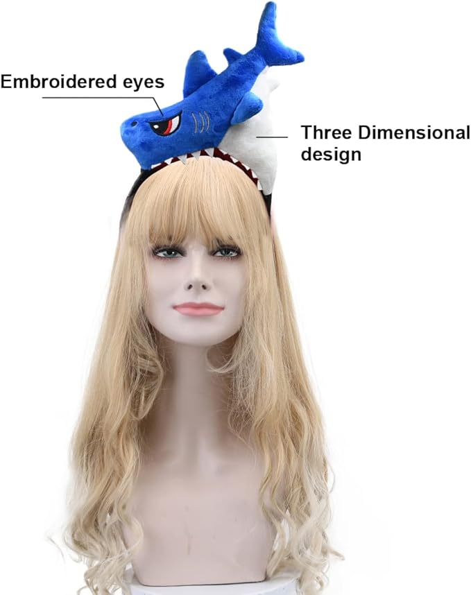 Plush Animal Ears and Horns Headband-Halloween Christmas Festival Theme Party Animal Cosplay Costume Headbands
