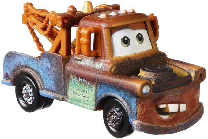 Disney Cars Disney Pixar Cars On The Road Series Road Trip Mater 1:55 Scale Metal Car