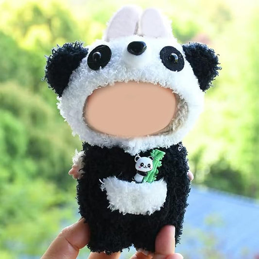 Clothes for 17cm Dolls Cute Animal Clothes Accessories, FashionOutfit Suitable for 6.69inch (17cm) Doll Soft Cotton Clothing Replacement(No Doll)