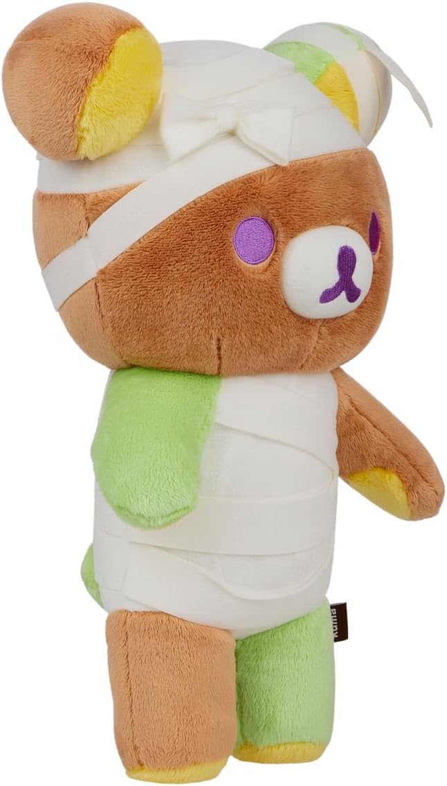 San-X Original Rilakkuma Halloween Monster Series Plush - 14" Mummy Rilakkuma
