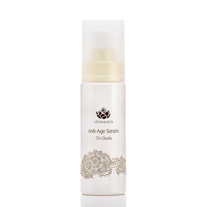 Shankara Ageless Serum for Face and Neck – Ayurvedic Facial Serum with Herbal Actives – Hydrating and Rejuvenating Serum for All Skin Types – Cruelty-Free and Clean Formula (30ml)