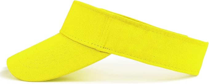 Zando 3.2" Structured Brim Visor Hats for Women, UPF 50+, Golf/Tennis | 3.2"Structured Brim Adds Sun Coverage, Steady View, Quick-dry Sweatband, Open-Top Ponytail Fit, Adjustable Fit & Lightweight